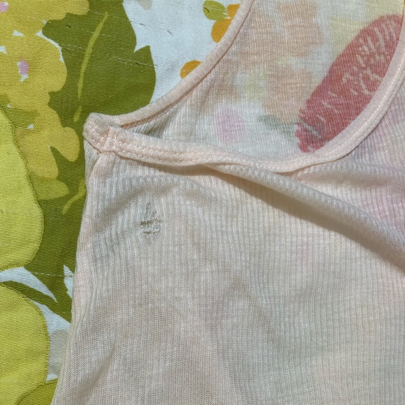 Wildfox Couture Kiss Me Island Tank Ghost Nude Size XS - Picture 8 of 8